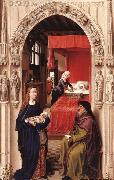 WEYDEN, Rogier van der St John Altarpiece oil painting